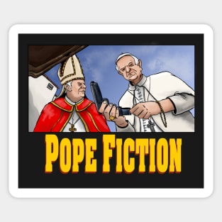 Pope Fiction Sticker